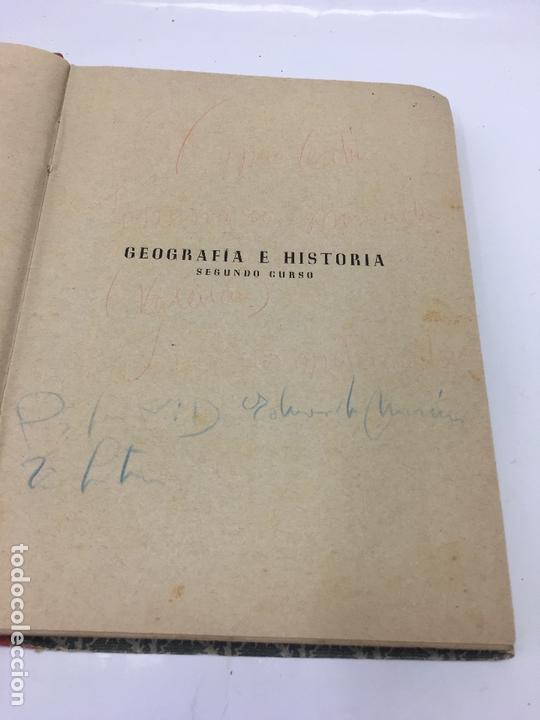 Libros: GEOGRAFIA E HISTORIA SEGUNDO CURSO, EDITORIAL LUIS VIVES, 1948 CONTIENE EL PROGRAMA ORIGINAL - Foto 3
