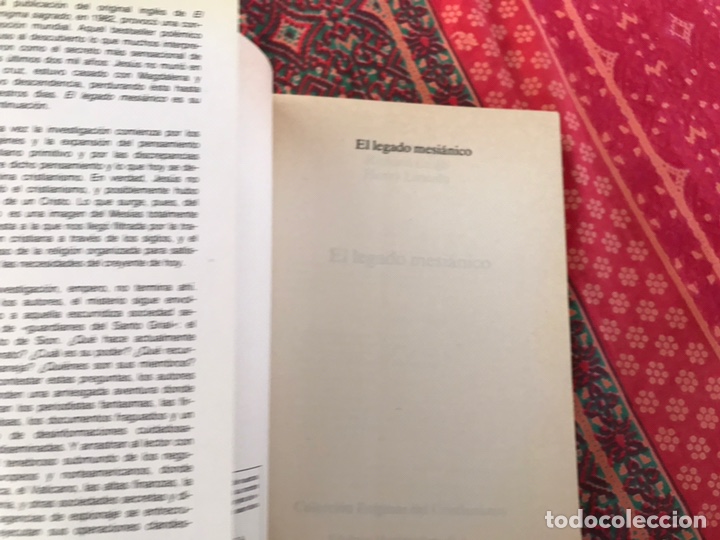 Libros: El legado mesi&aacute;nico. Michael Baigent - Foto 3