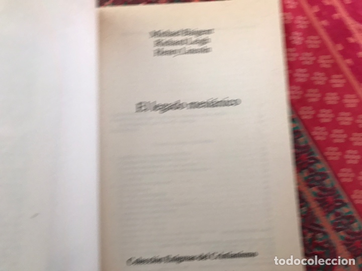 Libros: El legado mesi&aacute;nico. Michael Baigent - Foto 5