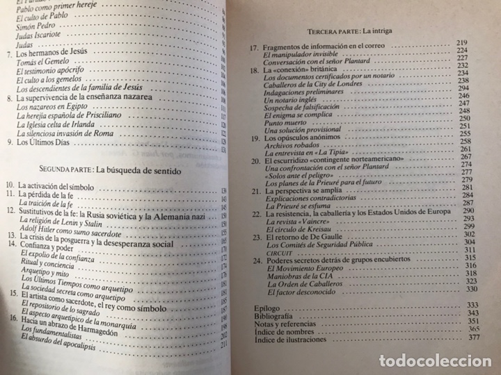 Libros: El legado mesi&aacute;nico. Michael Baigent - Foto 7