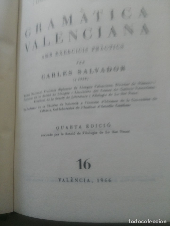 Libros: Gram&aacute;tica valenciana - Foto 2