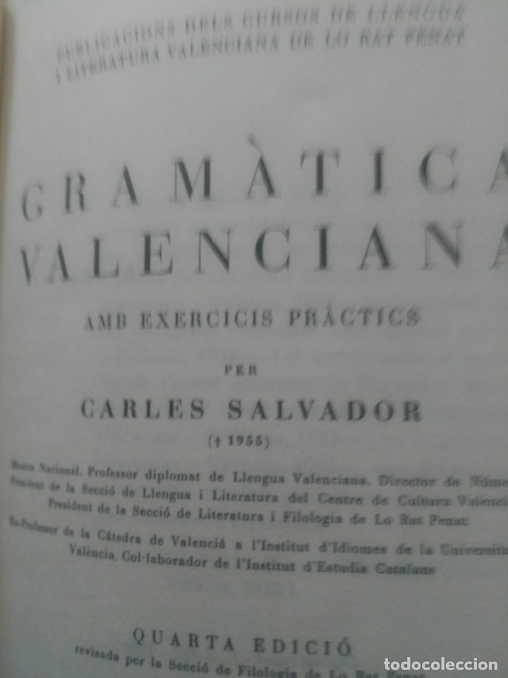Libros: Gram&aacute;tica valenciana - Foto 3