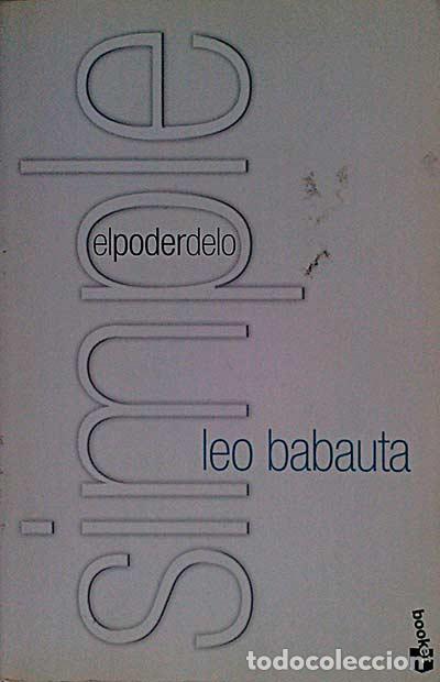 Libros: El poder de lo simple - Leo Babauta - Foto 1