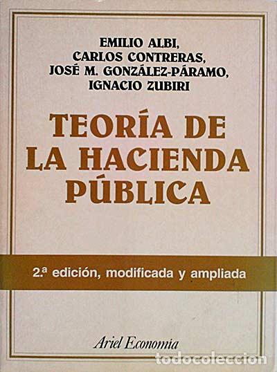 Libros: Teor&iacute;a de la Hacienda P&uacute;blica - Varios - Foto 1