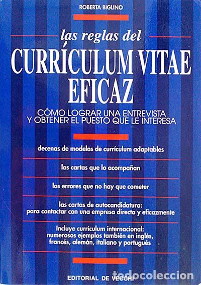 Libros: Las reglas del curriculum vitae eficaz - Roberta Biglino - Foto 1