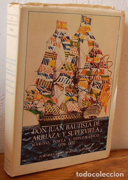 Livros em segunda m&atilde;o: DON JUAN BAUTISTA DE ARRIAZA Y SUPERVIELA Marino, poeta y diplom&aacute;tico. 1770-1837 - FERNANDO MARCOS &Aacute;