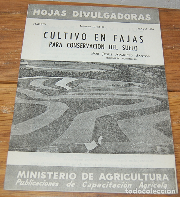 B&uuml;cher: Hojas Divulgadoras. CULTIVO EN FAJAS PARA CONSERVACI&Oacute;N DE SUELO - JES&Uacute;S APARICIO SANTOS