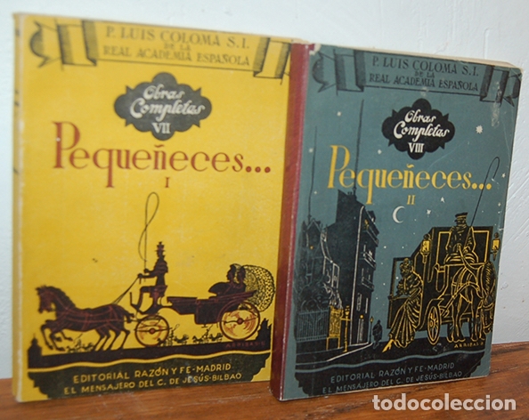 Libros: PEQUE&Ntilde;ECES (2 Vol.) - P. LUIS COLOMA - Foto 1