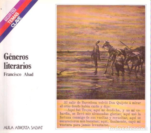 Libros: G&eacute;neros literarios - Abad, Francisco - Foto 1