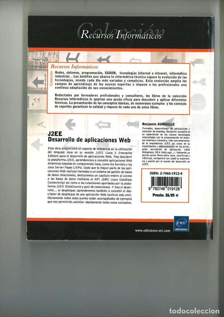 Libros: J2EE DESARROLLO DE APLICACIONES WEB. Benjam&iacute;n Aumaille - Foto 2