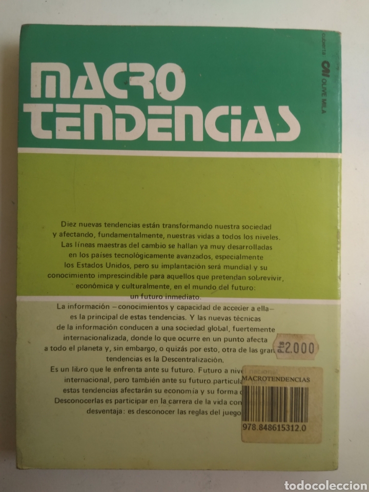 Libros: MACRO TENDENCIAS - Foto 2
