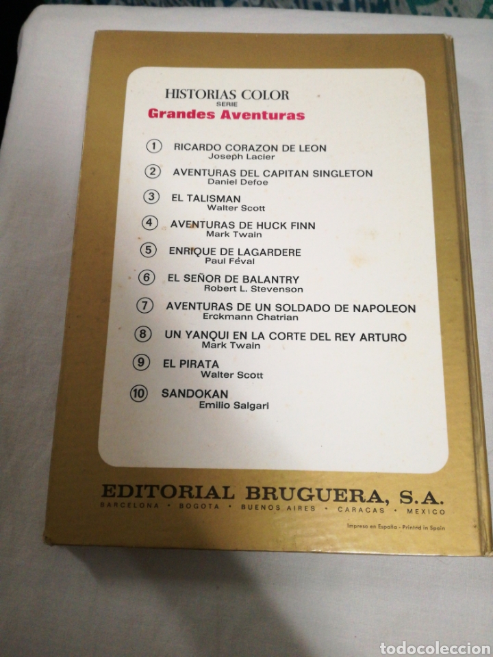 Libros: EL TALISMAN - WALTER SCOTT - BRUGUERA 1975 - Foto 2