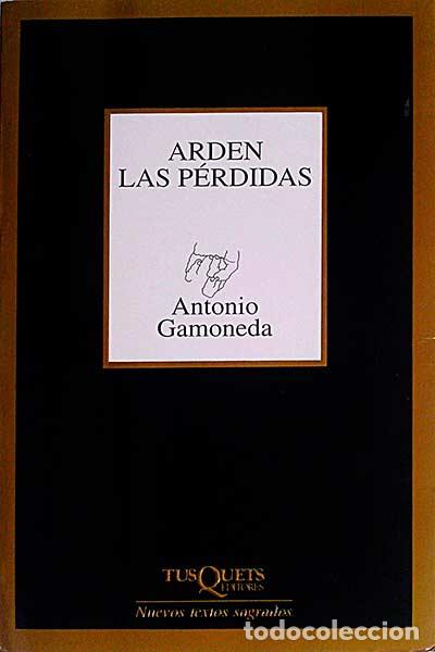 Libros: Arden las p&eacute;rdidas - Antonio Gamoneda - Foto 1