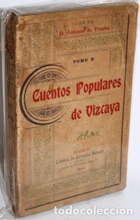 Libros: Cuentos Populares de Vizcaya - TRUEBA, Antonio de - Foto 1