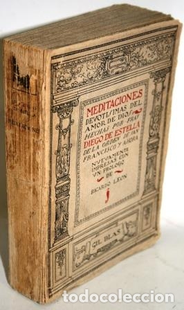 Libros: MEDITACIONES DEVOT&Iacute;SIMAS DEL AMOR DE DIOS - ESTELLA, Diego de - Foto 1