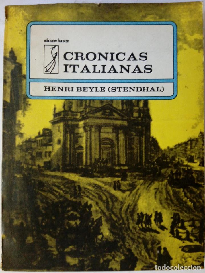 Libros: Cr&oacute;nicas italianas - Henri Beyle (Stendhal) - Foto 1