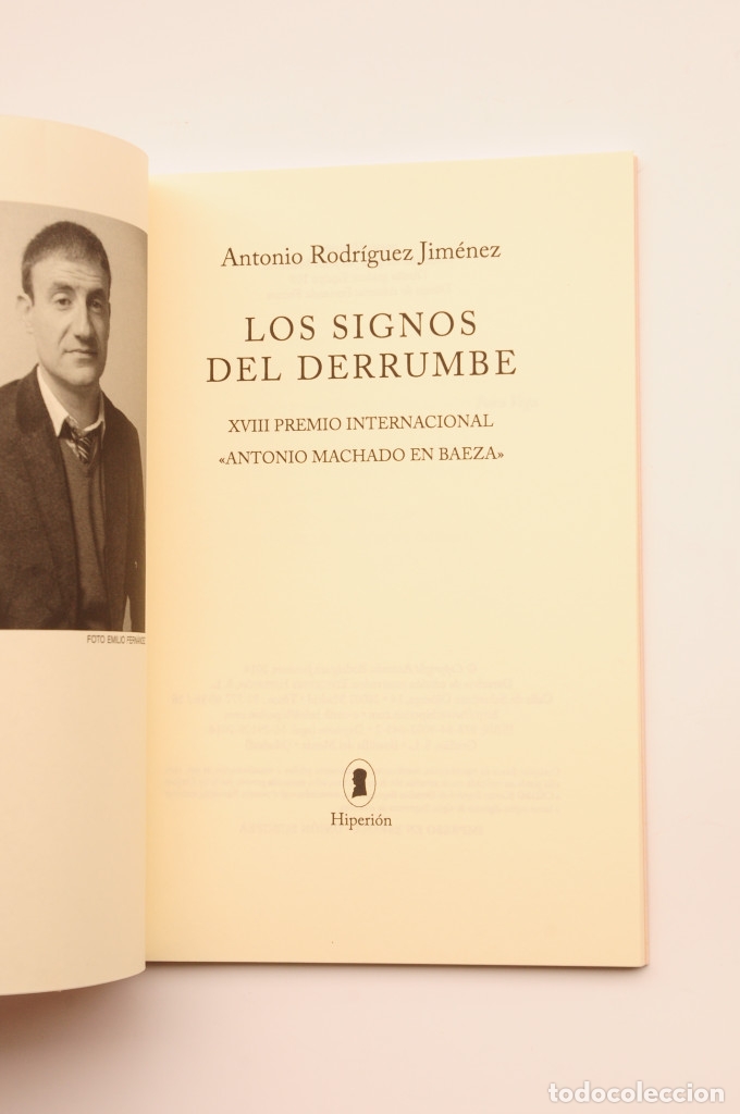 Libros: Los signos del derrumbe - RODR&Iacute;GUEZ JIM&Eacute;NEZ, Antonio - Foto 2