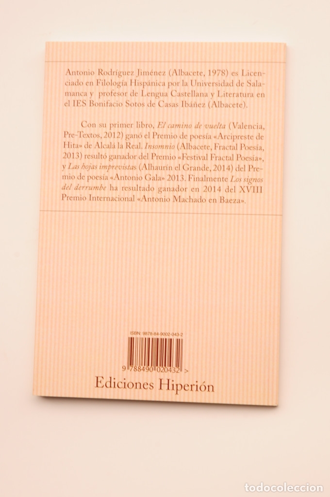 Libros: Los signos del derrumbe - RODR&Iacute;GUEZ JIM&Eacute;NEZ, Antonio - Foto 4