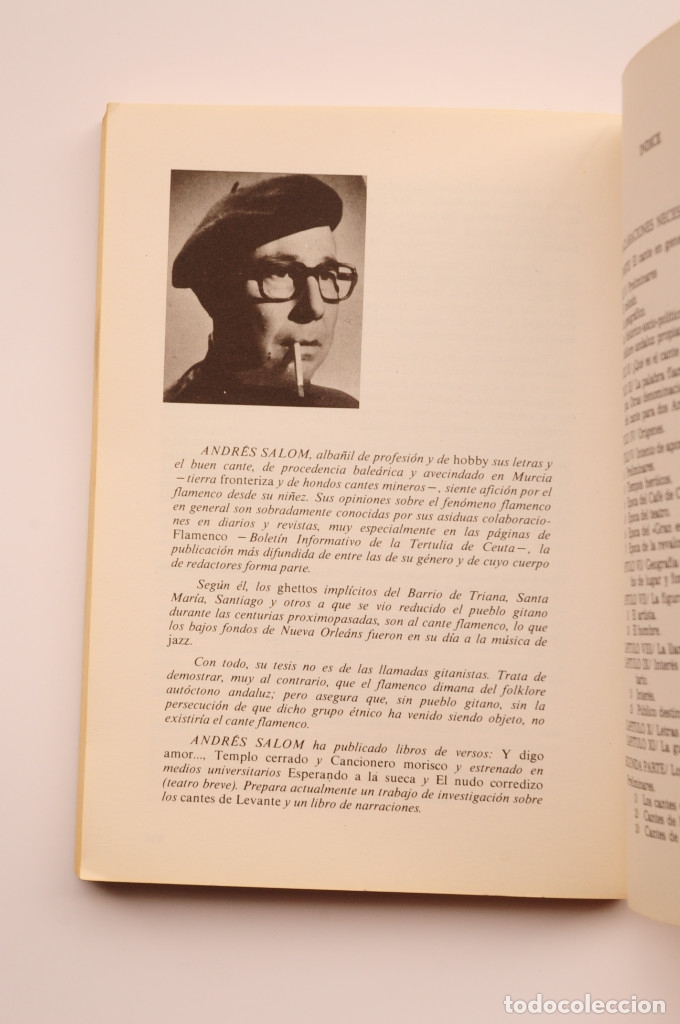 Libros: Did&aacute;ctica del Cante Jondo - SALOM, Andr&eacute;s - Foto 3
