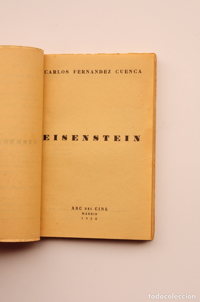 Libros: Eisenstein - FERN&Aacute;NDEZ CUENCA, Carlos - Foto 2