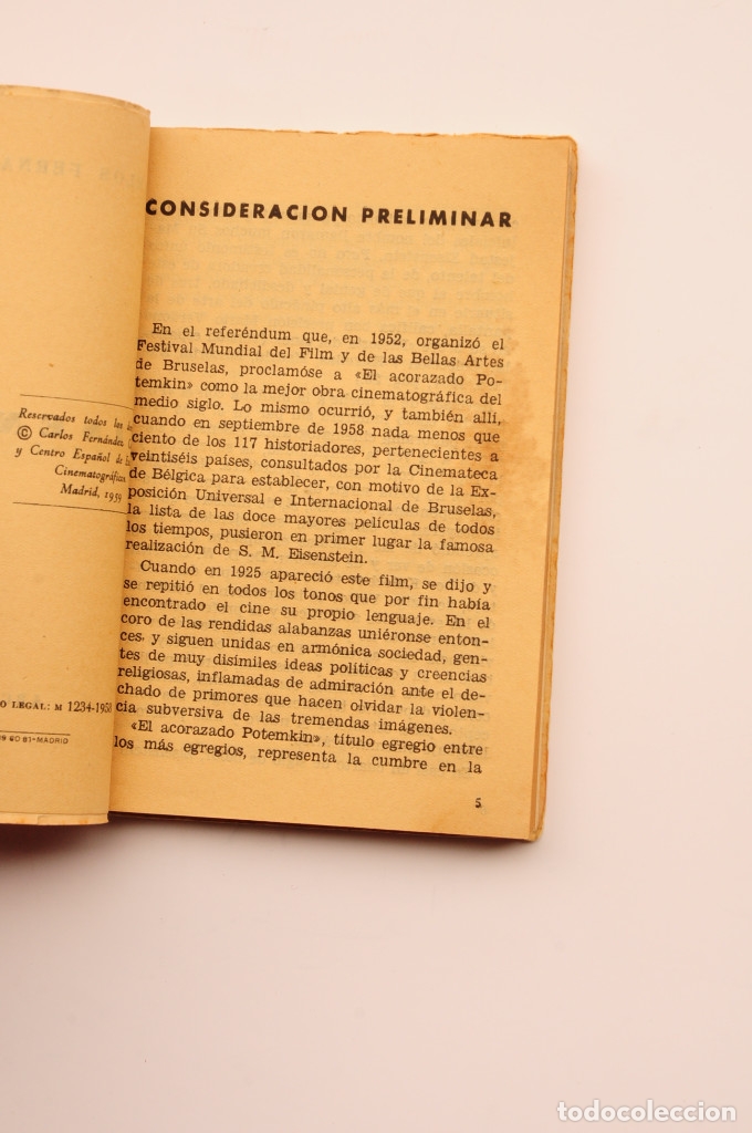 Libros: Eisenstein - FERN&Aacute;NDEZ CUENCA, Carlos - Foto 3
