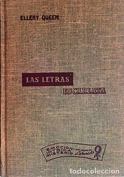 Libros: Las letras escarlata - Ellery Queen - Foto 1