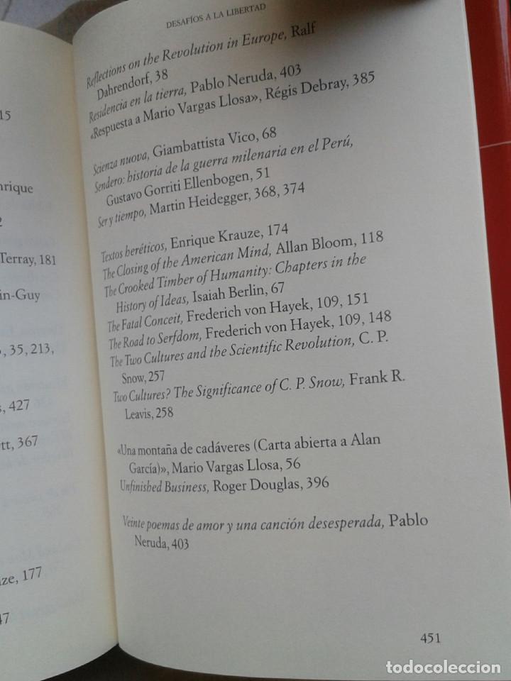 Libros: DESAF&Iacute;OS A LA LIBERTAD. MARIO VARGAS LLOSA - Foto 5