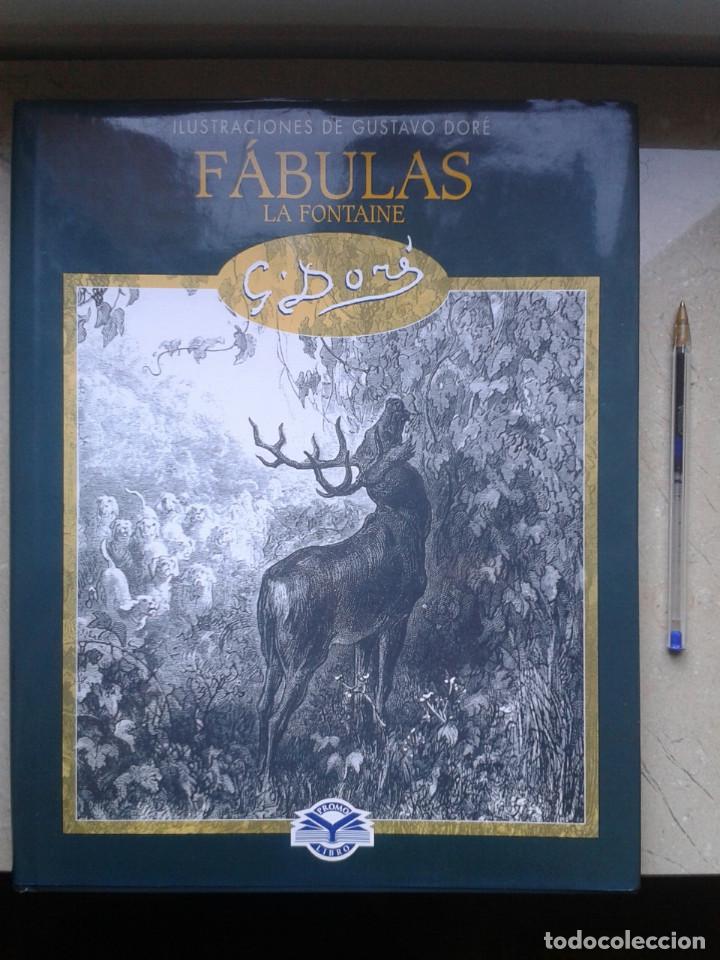 Libros: F&Aacute;BULAS. LA FONTAINE. COLECCI&Oacute;N DOR&Eacute; - Foto 1