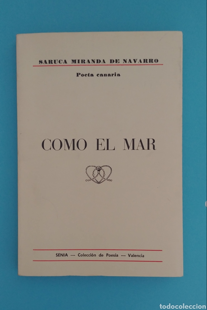 Libros: Como el mar. Saruca Miranda - Foto 1
