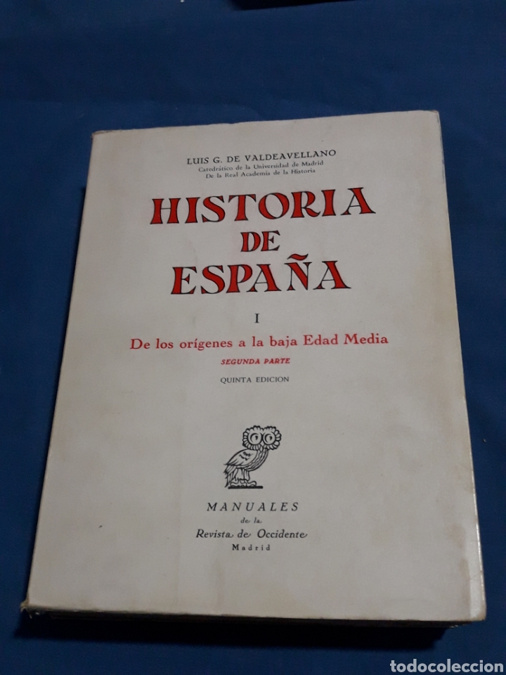 Libros: HISTORIA DE ESPA&Ntilde;A 5 EDICION 1973 - Foto 1