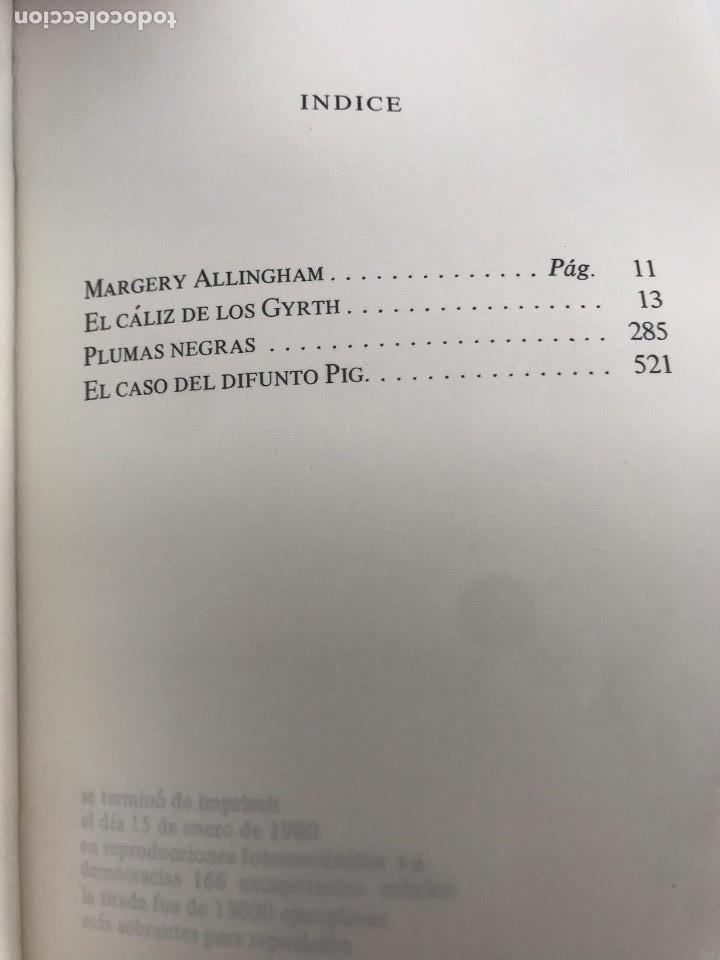 Libros: Novelas escogidas - M. Allingham - Foto 2