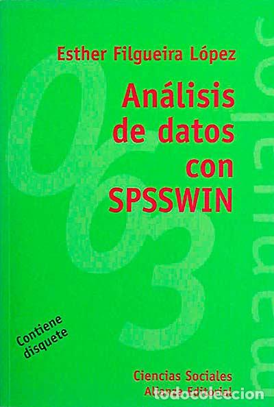 Libros: An&aacute;lisis de datos con SPSSWIN - Filgueira L&oacute;pez,Esther - Foto 1