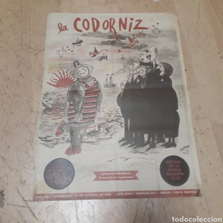 Libros: La.Codorniz, 31 de agosto de 1958 - Foto 1