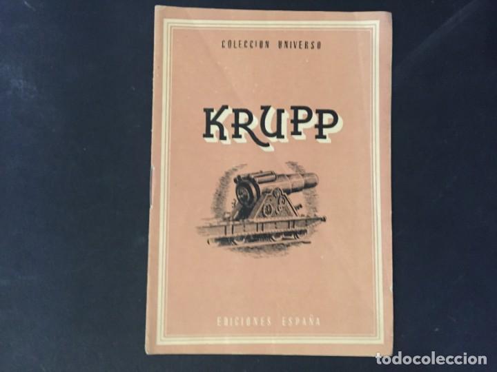 Libros: COLECCION UNIVERSO EDICIONES ESPA&Ntilde;A KRUPP - Foto 1