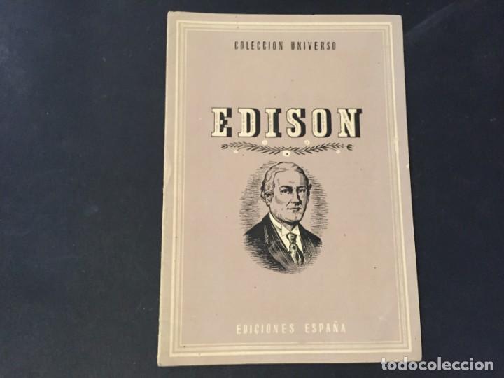 Libros: COLECCION UNIVERSO EDICIONES ESPA&Ntilde;A EDISON - Foto 1
