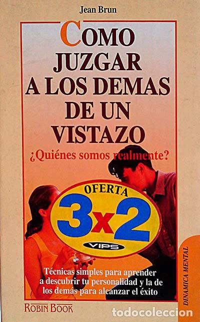 Libros: Como juzgar a los dem&aacute;s de un vistazo - Jean Brun - Foto 1