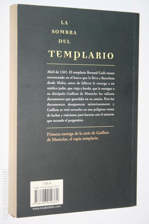 Libros: LA SOMBRA DEL TEMPLARIO *** LIBRO Editorial ROCA (2007) - Foto 2