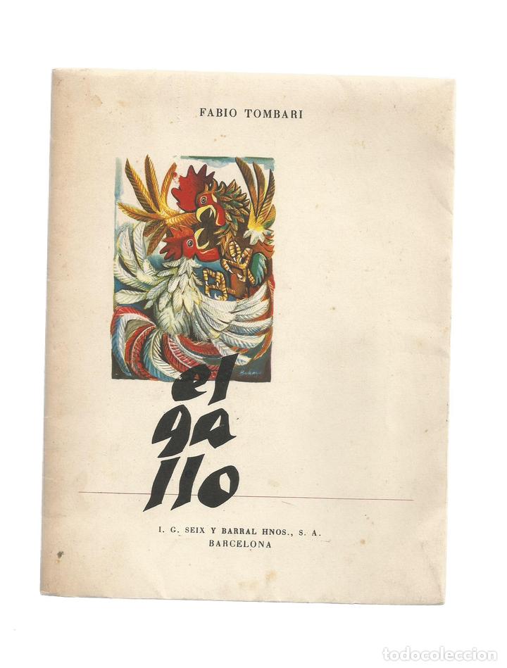 Libros: El gallo. - TOMBARI, Fabio: - Foto 1