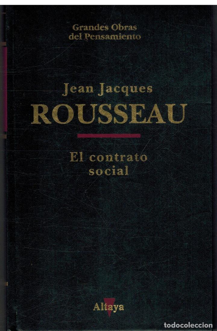 Libros: EL CONTRATO SOCIAL - JEAN JACQUES ROUSSEAU - Foto 1
