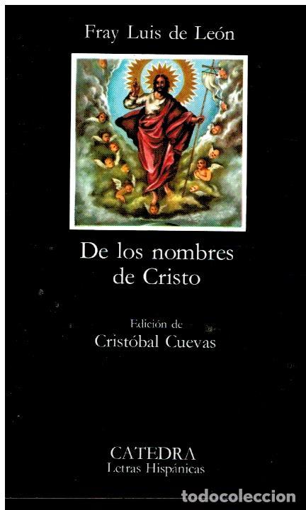 Libros: DE LOS NOMBRES DE CRISTO. Edici&oacute;n de Crist&oacute;bal Cuevas. 7&ordf; ed. - Foto 1