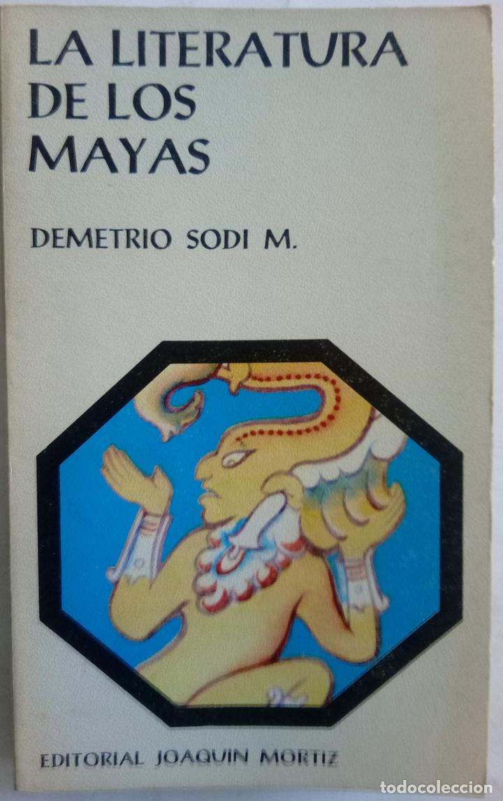 Libros: La literatura de los mayas - Demetrio Sodi M. - Foto 1