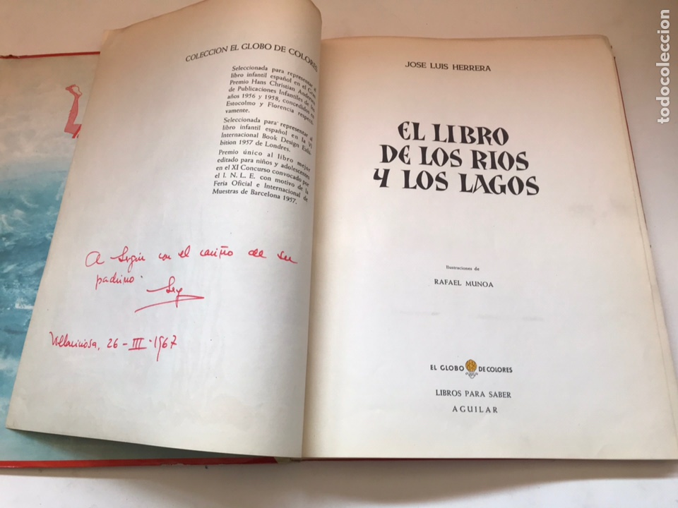Libros: EL LIBRO DE LOS R&Iacute;OS Y LOS LAGOS - AGUILAR - Foto 2