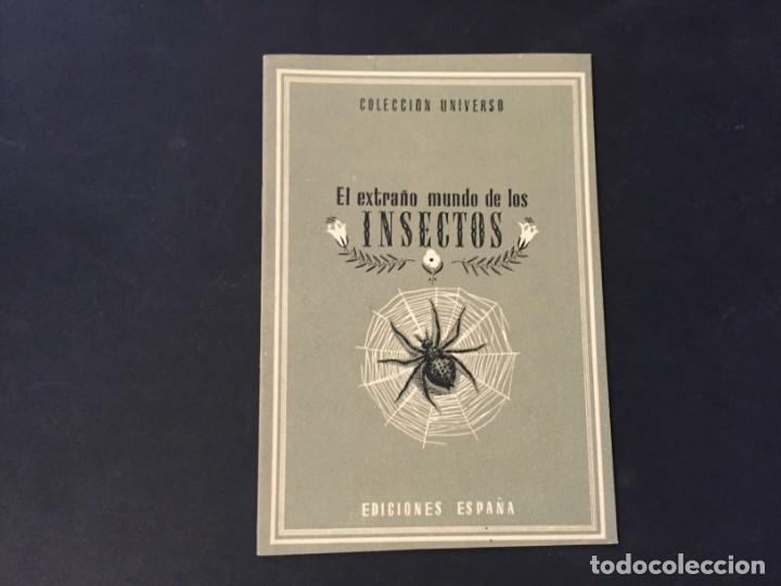 Libros: COLECCION UNIVERSO EDICIONES ESPA&Ntilde;A EL EXTRA&Ntilde;O MUNDO DE LOS INSECTOS - Foto 1