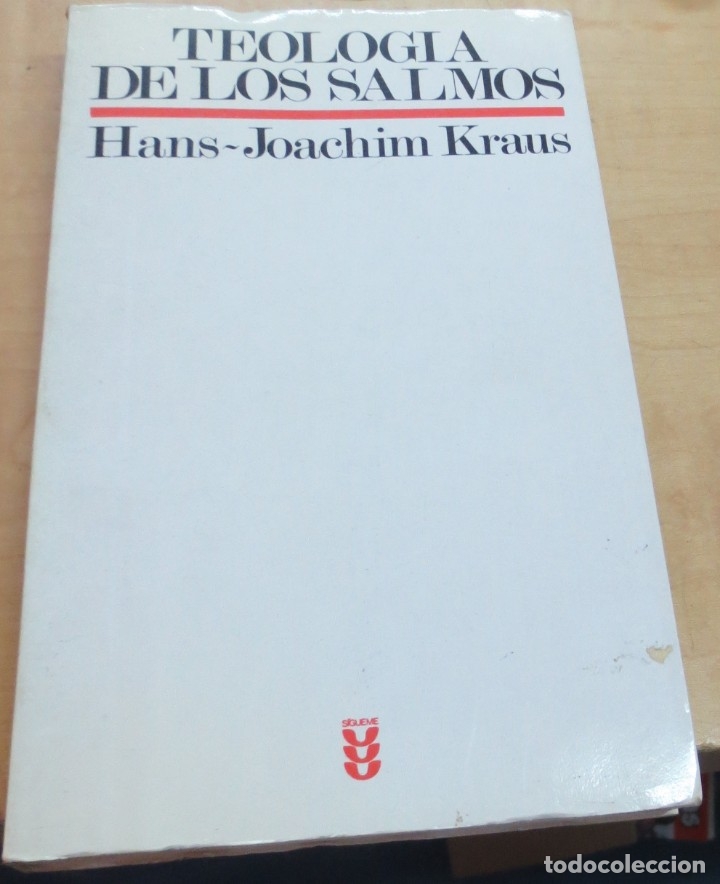 Libros: Teolog&iacute;a de los salmos - KRAUS, HANS-JOACHIM - Foto 1