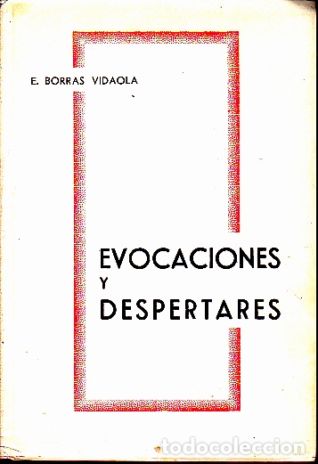 Libros: EVOCACIONES Y DESPERTARES. - BORRAS VIDAOLA, E. - Foto 1