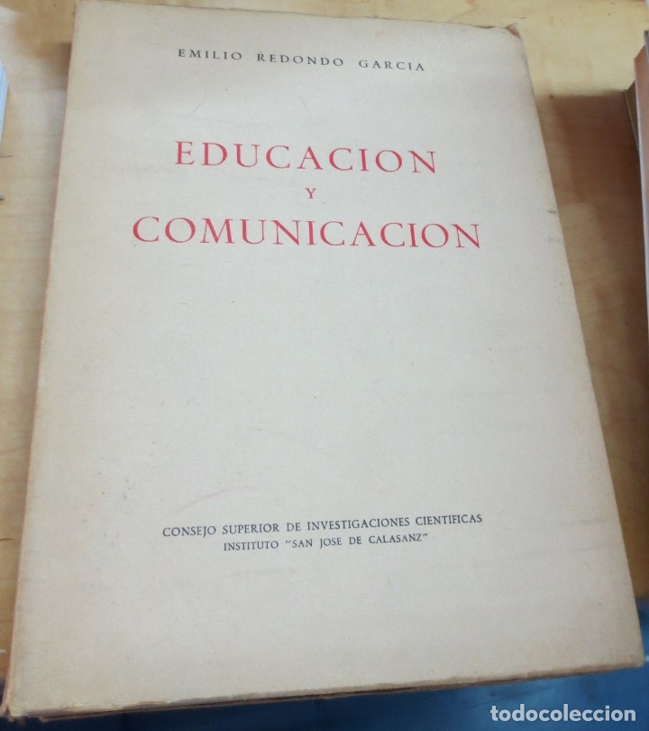 Libros: Educaci&oacute;n y comunicaci&oacute;n - REDONDO GARC&Iacute;A, EMILIO - Foto 1