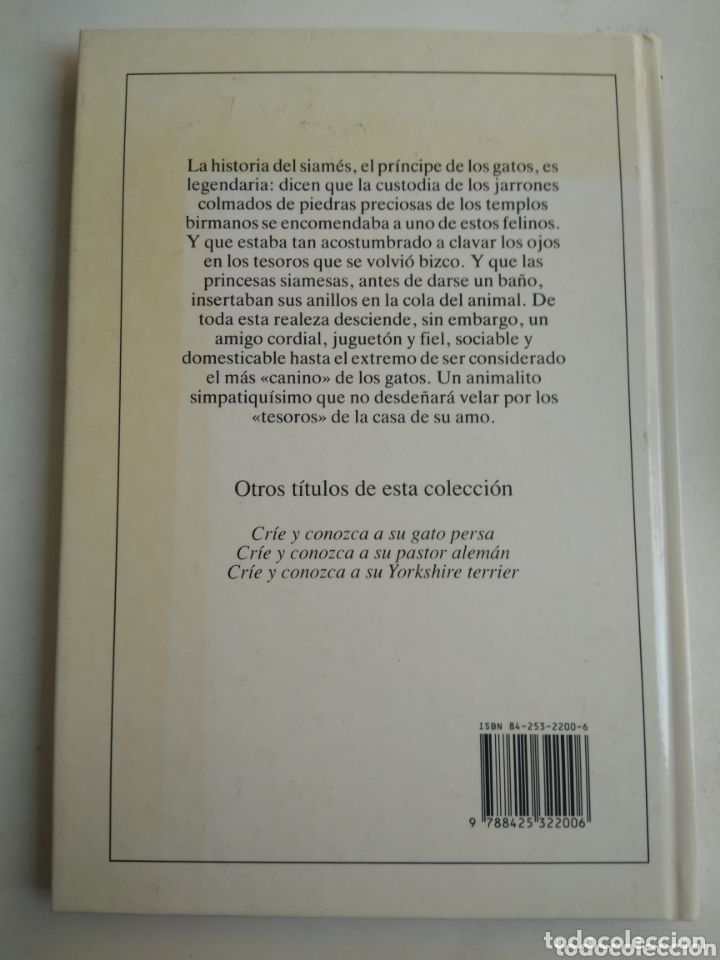 Libros: GATO SIAMES Y ORIENTAL - Foto 2