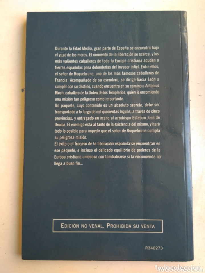 Libros: EL CABALLERO INVISIBLE/MASSIMO MANFREDI - Foto 2