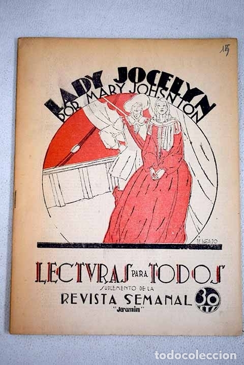 Libros: Lady Jocelyn.- Johnston, Mary - Foto 1
