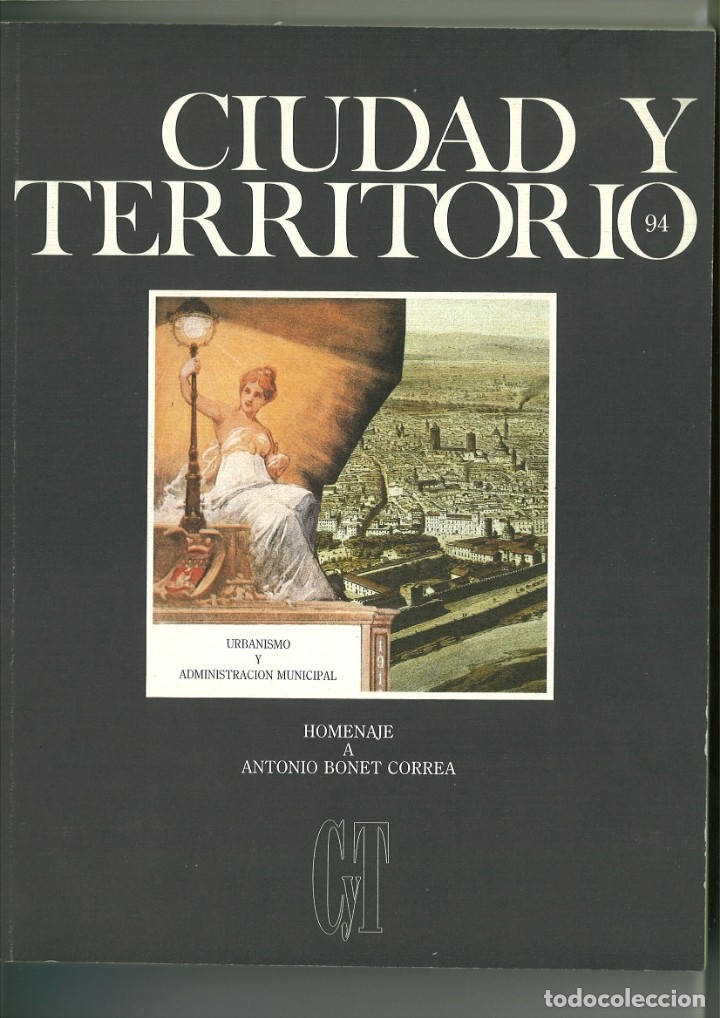 Libros: CIUDAD Y TERRITORIO 94. HOMENAJE A ANTONIO BONET CORREA - Foto 1